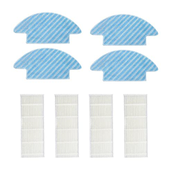 Jufjsfy Adecuado para Lefant M210 M210S / M210B M213 Accesorios de Robot de Barrido, Filtro de Trapo de Fregona precio