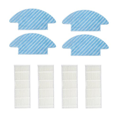 Jufjsfy Adecuado para Lefant M210 M210S / M210B M213 Accesorios de Robot de Barrido, Filtro de Trapo de Fregona
