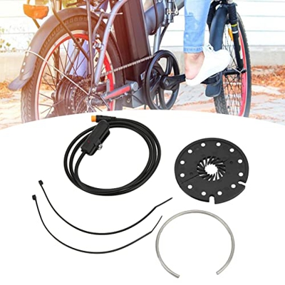 Sensor de asistencia de pedal, KT‑D12R 12 imanes Sensor de asistencia de pedal de potencia de bicicleta eléctrica con enchufe impermeable para kit de 