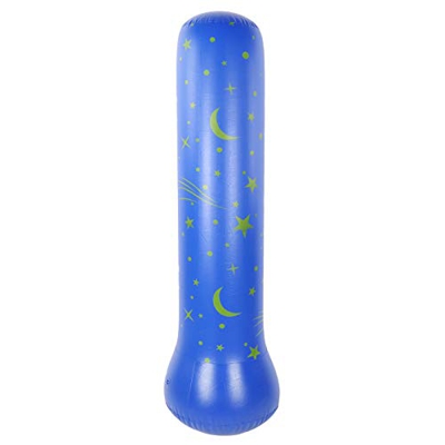 Kcivsou Saco De Boxeo Inflable, Saco De Columna De Boxeo De Pie Inflable para Niños Saco De Arena Herramienta De Entrenamiento para Niños para Practic