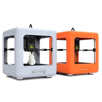 Jadeshay Easythreed Nano 3D Printer Mini Kit de Escritorio para Principiantes, niños, Adolescentes, Impresora 3D con filamento PLA, Placa magnética ex