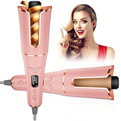 Hair Curler, Automatic Curling Iron Portable Hair Curling for Short Hair/Long Hair Professional Curling Quick Heating Long-Lasting Ceramic Curling Iro precio