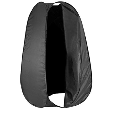 Tienda de Camping y Ducha Cambio DE Cambio DE Cambio DE Vivienda Tienda Portátil Al Aire Libre Privacidad Refugio Ducha Aseo (Color : Black, Size : 18