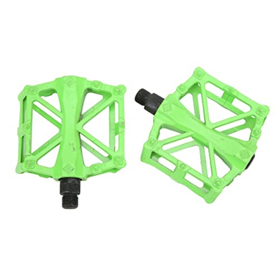 Pedales de bicicleta, pedales de bicicleta de aleación de aluminio anchos ergonómicos para bicicleta plegable Bicicleta de montaña Bicicleta de piñón 