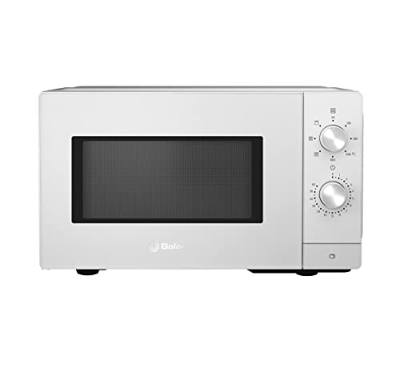 Balay 3WG3112B0 - Microondas, mecánico, Libre instalación, 20 l, 5 F, Aqualisis, Ap. lateral izquierda, Plato giratorio 27 cm, Mandos fijos, Con grill