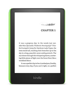 Amazon Kindle- Paperwhite Kids 8GB Black/Emerald Forest Dispositivos de Lectura electrónicos, Multicolor (696089)