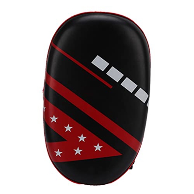 Objetivo de Pie de Boxeo, Accesorio de Boxeo de Relleno Completo para Sanda para Entrenamiento Físico para Muay Thai(Rojo/Sencillo)