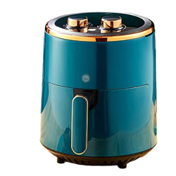 KJGLW Freidora de Aire eléctrica de 4,5 l, máquina freidora sin Aceite de Doble Perilla, freidoras de Cocina for Pollo, Patatas Fritas, Pastel de Huev precio