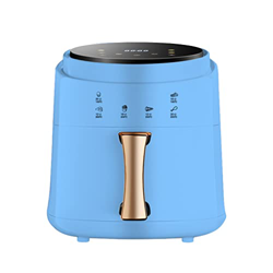 KJGLW Freidora de Aire de Gran Capacidad, freidora eléctrica Inteligente, freidora eléctrica Inteligente, máquina de freír Francesa Multifuncional (Co en oferta