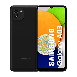 Samsung Galaxy A03 - Smartphone Android, Pantalla Infinity-V HD+ de 6,5 Pulgadas, 4 GB de RAM y 64 GB de Memoria Interna Ampliable, Batería de 5000 mA características