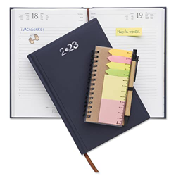 Agenda 2023 dia por pagina a5 Premium de tapa dura - agenda anual 2023 dia por pagina - Agendas 2023- Planificador agenda sin anillas- agenda 2023 anu en oferta
