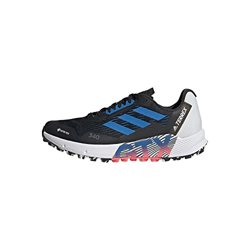 Adidas Terrex Agravic Flow 2 GTX, Sneaker Hombre, Core Black/Blue Rush/Turbo, 44 EU en oferta