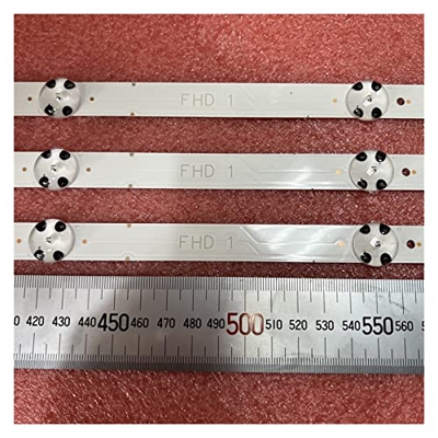 Piezas de Repuesto de TV- DIRIGIÓ Barra Compatible con LG 43LH604V 43LH570V 43LH615V 43LH590V 43LH510V 43LH630V 43 V16.5 V16 ART3 2743 2550 2665 AGF79