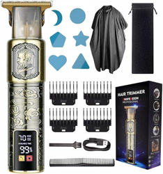 Maquina De Afeitar Hombre,Cortapelos Hombre & Recortadora de Barba,Recortadora Eléctrica Maquina de Afeitar con LED Pantalla,Recortadora De Barba,De 6 en oferta