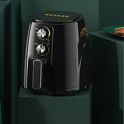KJGLW Freidora de Aire doméstica sin Aceite, Horno bajo en Grasa, máquina for Hornear, máquina de Patatas Fritas de Gran Capacidad, freidora eléctrica características
