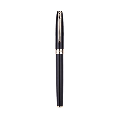 Plumas estilográficas Pluma estilográfica de Metal Pluma de caligrafía de práctica Punta Fina Punta de iridio de 0,5mm Ejecutivo Profesional excelente