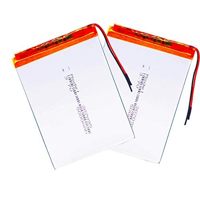ZHOUHONG 3.7V 5000mAh 307095 Batería de polímero para el hogar Inteligente MP3 Altavoces Dvr GPS mp3 mp4 DVD Power Bank Speaker 2pcs