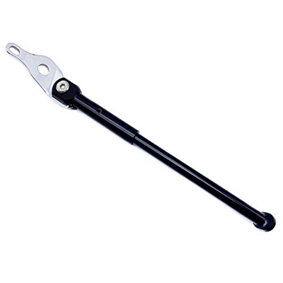 KVSERT Soporte de aleación para bicicleta de 16 pulgadas 349 soporte de estacionamiento para Pikes 36 triple eje trasero, color negro