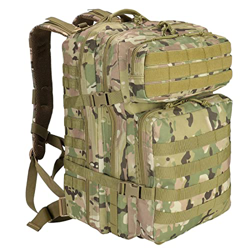 SHANNA Mochila Táctica 45L Militar, Paquete de Asalto Molle de Gran Capacidad para Utilidad Militar, Mochilas de Marcha para Caza Senderismo Acampada  características