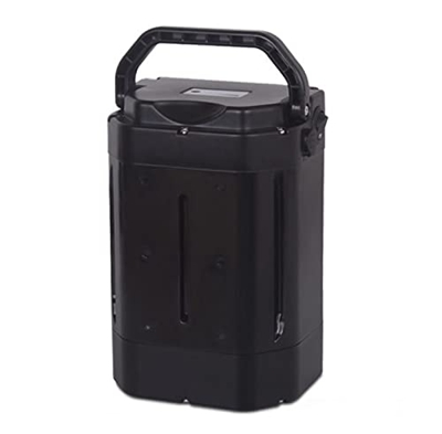 Batería para E-Bike, Batería De Litio Recargable De 48V 7.8AH para E-Bike, Luz Indicadora De Potencia, Tablero De Protección BMS, Batería De Litio par