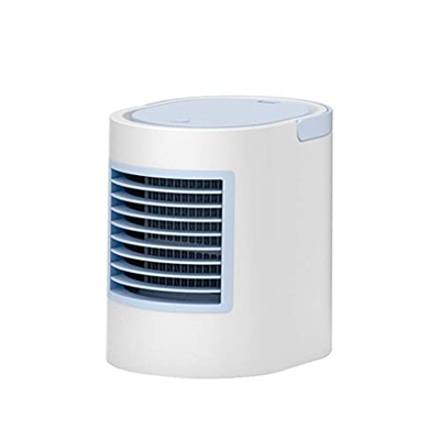 Humidificadores, Mini Ventilador Enfriador de Aire USB, Aire Acondicionado, 7 Colores de luz, Ventilador de refrigeración de Aire de Escritorio, purif