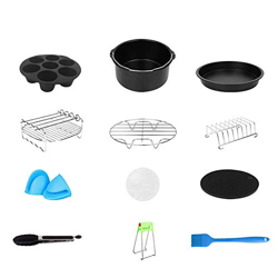 6131 de de 7 Pulgadas, Accesorios de Barril, con Pastel, Kit Caliente, Profunda de 12 Piezas, Cocina, y Bar Monitor Curvo De 30 Pulgadas (#01-Multicol en oferta