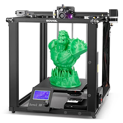 Sovol 3D SV05 Impresora 3D Cubic Structure con nivelación automática Direct Drive Metal Cama térmica magnética Flexible para Principiantes tamaño de i