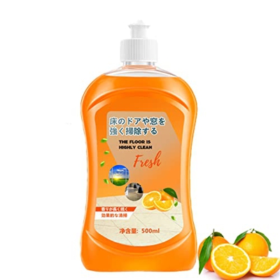 MBETA 17.6 oz Powerful Decontamination Floor Cleaner, Wood Floor Cleaning Cleaner, Polishing Brightening Tile Cleaner (Sweet Orange)