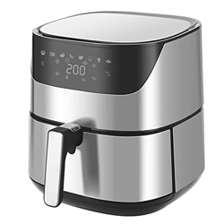 Freidora de Aire Freidora de Aire 220V 2000W Pantalla sin Aceite Protección de Seguridad táctil para Cocina para recalentar o Asar características