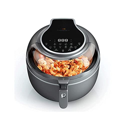 AZBUY Freidora de Aire doméstica Inteligente automática multifunción de Gran Capacidad freidora eléctrica sin Aceite máquina de Patatas Fritas