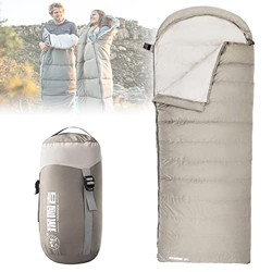 UIBAO Saco de Dormir Plumón 300g/600g Saco de Sormir Ultraligero Portátil Saco de Dormir Grueso Impermeable Adulto Unisex,Camping Senderismo Montañism en oferta