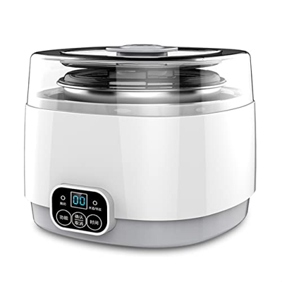 Fabricante de helados, yogurt congelado automático de 1cart, sorbete y máquina de helados, función de temporizador de apagado automático