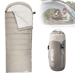 Saco De Dormir De Plumón Ultraligero Momia Saco de Dormir Adulto Camping Accesorios Bajas Temperaturas para Senderismo y Camping,Unisex para Adultos,3 precio