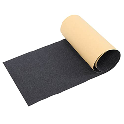 Miokycl Adhesivo de Cinta de Agarre, Patinetas PVC Perforado sin Burbujas Piezas Cubierta Scooter Eléctrico Hoja Antideslizante Papel de Lija Profesio características