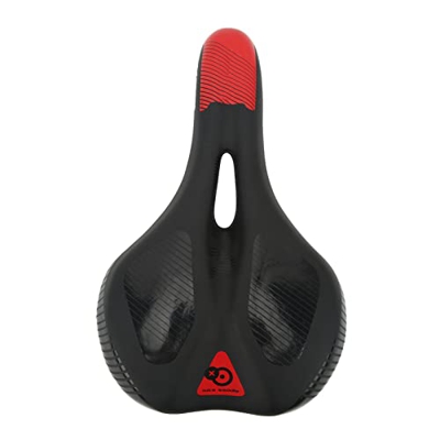 Cojín para Sillín de Bicicleta, Protector de Absorción de Impactos Hueco Central Universal Fácil de Instalar Sillín de Bicicleta Engrosado para Bicicl