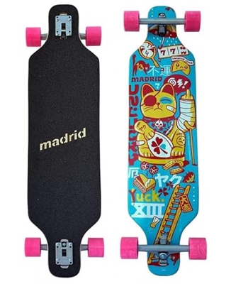MADRID TRANCE - Tabla de patinaje de 40 pulgadas