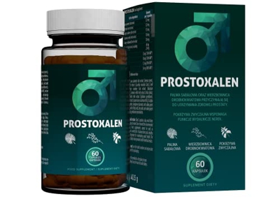 ☑️Prostoxalen - solución eficaz para problemas de próstata, ganas constantes de orinar, ardor, dolor o pérdida de orina (60 cápsulas)