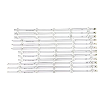 ALMVIS 12pcs x 50 Pulgadas LED Falta de retroiluminación Adecuada for LG 50"TV 50LN5400 50LA620V 6916L-1276A 1273A 1272A 1241A 10-LE DS retroiluminaci