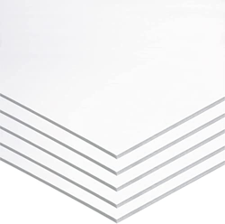 Cartón Pluma 5 mm de Grosor-50x70 cm-25 Unidades (Blanco (25) precio