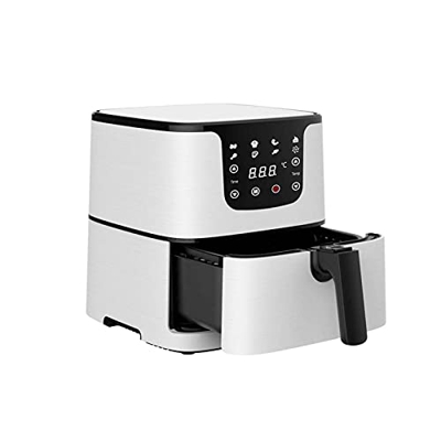 AZBUY Freidora de Aire de Gran Capacidad para conservar la Salud, freidora eléctrica automática sin Aceite para el hogar Inteligente, máquina de Patat