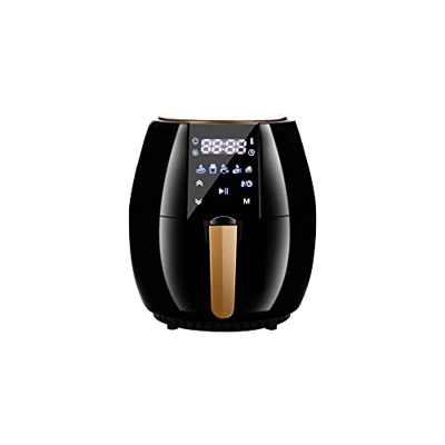 KIDYBO Freidora de Aire Inteligente for el hogar, Totalmente automática, multifunción, sin Humo, Pantalla táctil de Gran Capacidad, máquina de Patatas