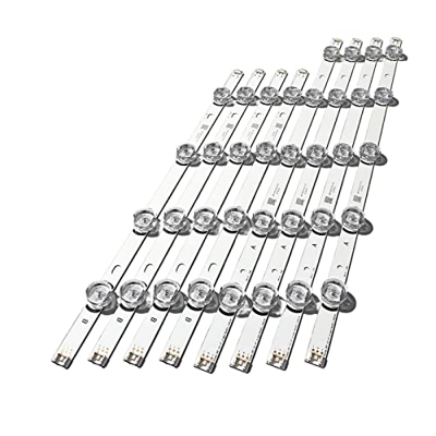 LESLIS Tira de lámpara de retroiluminación LED de 98 cm 9 LED Aptos for LIG 47quot;Televisor Innotek DRT 3.0 47" 47LB6300 47GB6500 47LB652V 47lb650v L
