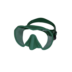 BEUCHAT Maxlux S - Máscara de buceo para contorno facial estrecho, color verde características
