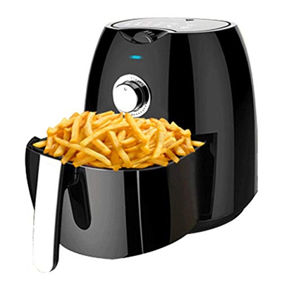 Freidora de Aire para el hogar, máquina Inteligente Multifuncional para Patatas Fritas, Completamente automática, Antiadherente, sin Aceite, Ciclo de 