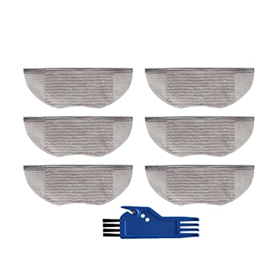 GANMEI Paquete de 6 paños de tela para Eufy RoboVac L70 robot aspirador accesorios de limpieza lavable