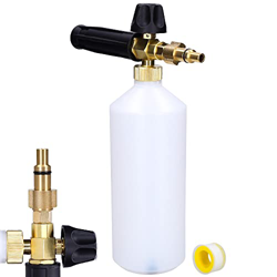 Lanza De Espuma 1l con Boquilla De Espuma Ajustable Hecha De Latón con Adaptador para LAVOR / Parkside | para Limpiador De Alta Presión con Rosca De 1 precio