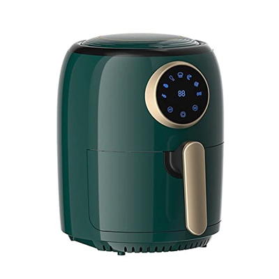Freidora Dark Green Air Multifuncional Gran Capacidad 4.5L Pantalla Táctil Inteligente Sin Freír 1360W