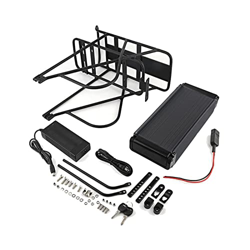 TGHY E-Bike Batería Iones Litio 36V Batería Bicicleta montaña 48V Paquete batería Litio 48V Batería Bicicleta eléctrica Batería Bastidor Trasero para  características