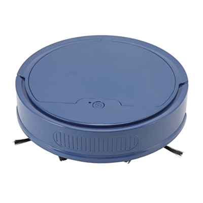 TOPINCN Robot Aspirador Carga USB Aplicación Inteligente Control Remoto 3 en 1 Robot de Barrido 2000Pa Aspirador Robótico de Succión Fuerte (Azul)
