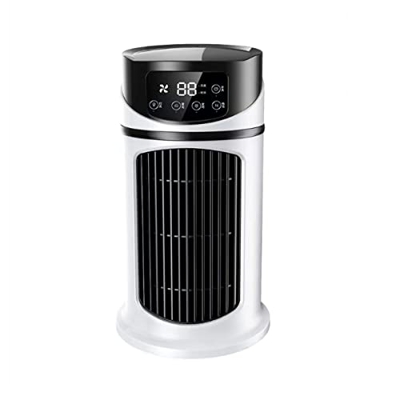 Whisverse Acondicionador portátil Home Mini Cooler Acondicionador portátil para oficina 6 engranajes viento negro blanco